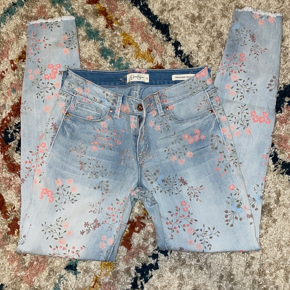 Jessica Simpson Kiss Me Super Skinny Jeans